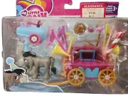 2014 My Little Pony Pinkie Pie Pony's Welcome Wagon To Welcome Cranky Doddle New