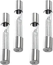 Binxind 4 x 0.65A 5KV 6mm x 40mm Axial Glass Fuse Tubes for Miniwave Oven