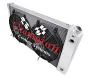 RC 3 Row DP Radiator 17x28",14" Fans,1.5,1.5 for 1973-1980 Chevrolet Blazer LS (for: Chevrolet)