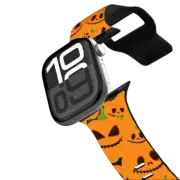 Apple Watch Series 10 (46mm) Impact Band Scary Halloween Pumpkins