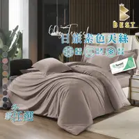 在飛比找PChome24h購物優惠-【BEST貝思特】100%天絲 日旅素色天絲 加大 60支天