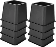 HOLIDYOYO 8pcs Sofa Foot Pads Bed Riser Chair Protector Furniture Foot Pad Desk Sleeve Chair Sleeve