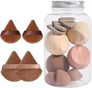 Makeup Sponge Set,Makeup Sponge with Storage Box,14 Beauty Powder Puff Makeup Puff for Foundation Powder Cream,Wet & Dry Beauty Egg Tool