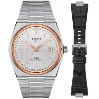 在飛比找Yahoo奇摩購物中心優惠-TISSOT 天梭官方授權 PRX POWERMATIC 8