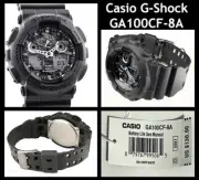 Casio G-Shock GA100CF-8A Grey Camouflage Series Analog Digital Resin Band Watch