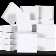 Gersoniel 100 Pcs Kraft Soap Boxes Packaging for Homemade Soap Making Supplies for Party Favor Treats Wrapping Packaging, 3.8 x 2.8 x 1.2 Inch(White)