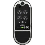 Lockly Vision Elite Video Doorbell Smart Lock (Satin Nickel)