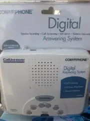 CONAIRPHONE Callkeeper Digital Answering System - White TAD1220WCSF (SKU164)