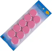 10 pcs Magnets Whiteboards Strong Magnet Colorful Mini Small Magnets Round Craft (Pink)