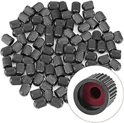 150 Packs Tire Valve Caps, Plastic Valve Stem Caps with O Rubber Ring, Universal Tire Caps for Car, Motorcycles, Trucks, Bicycles and Trolleys