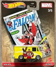 Hot Wheels 2021 MARVEL Series #3/5 The Falcon Combat Medic #GRL27 1:64 Scale
