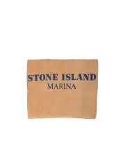 logo-embroidered beach towel One size Nude