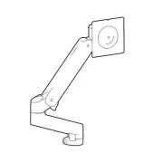 Ergotron Mounting Arm for Monitor, Mounting Collar, Mounting Pole, Display