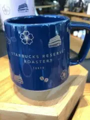 Starbucks RESERVE ROASTERY TOKYO 2021 Sakura Navy Mug Cup 355 ml wz/Box Rare F/S