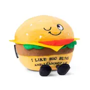 [Punchkins] I Like Big Buns I Cannot Lie Hamburger Plush