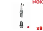 NGK Spark Plug Platinum FOR Hyundai Sonata 2001-2004 2.7 V6 (EF) PFR6B x8