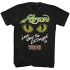 Poison 1980's Glam Hair Metal Rock Group Band World Tour CONCERT Adult T-Shirt S