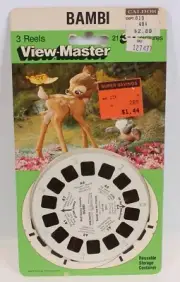 Vintage View-Master Bambi 3-D reels