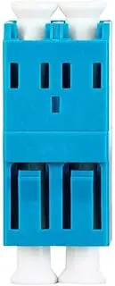 Monoprice Lc Duplex Fiber Adapter (6 Pack) Female to Female, Multi Mode, Easy to Install, use with Blank Panels