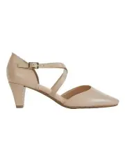 [Easy Steps] Addison Heeled Shoes in Nude Glove