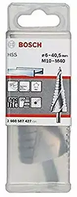 Bosch Professional 2608587427 Step Drill bits HSS, Silver