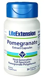Life Extension Pomegranate Extract 30 VCaps - Dietary Supplement
