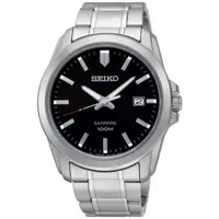 在飛比找蝦皮購物優惠-【金台鐘錶】SEIKO 精工 男錶 石英錶 不鏽鋼錶帶 (藍