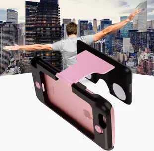 折疊式3dvr眼鏡3D電影虛擬現實眼鏡手機殼Figment VR【新款IPHONE6 PLUS VRCASE】-NFO