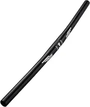 1inch/25.4mm Straight Bike Handlebars Rise(30mm 50mm 70mm 90mm) MTB Handlebar-Fits 25.4mm Stems -Aluminum Alloy Mountain Bike Bicycle 640 mm Length -Flat - Black