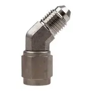 Raceworks Female to Male Swivel Elbow AN-3 SS - RWF-142-03SS