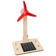 Mini Solar Energy Wind Mill Toy Kids Children Science Teaching Tool Home