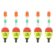 0.1oz Fishing Bobbers, 5 Pack EVA Fishing Float, Yellow