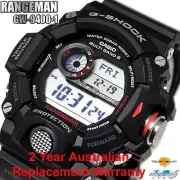 CASIO G-SHOCK RANGEMAN SOLAR MEN'S WATCH GW-9400 GW-9400-1 BLACK 2-YEAR WARRANTY
