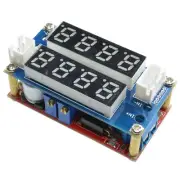 5A Adjustable CC/CV Display Step Down charge Module LED Panel Voltmeter Ammeter