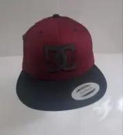 DC Shoes SB VC Birdie OSFA Snapback Maroon Black Colorway
