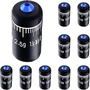 Fishing Core Set - 10 Pieces Slim Lead Fishing Weight, Accurate Weight Balanced Design Drop Shot Weights for Bass Fishing Drop Shot Weights for Fishing - Drop Shot - Weights for T