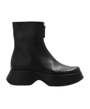 Vic Matie Sculpted Sole Zip Boots 37,40,41 Black