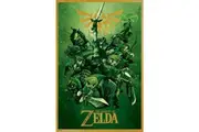 The Legend Of Zelda Link Poster (Multicoloured) (61cm x 91.5cm)