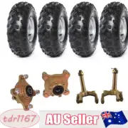 19x7-8 Front Tyre Wheel Rim Axle for Quad Bike ATV Buggy Go Kart Taotao Coolster