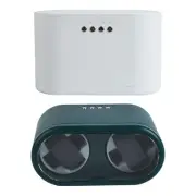 Automatic Double Watch Winder with LED Ambient Light Silent Working Two Speed
