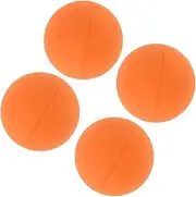SUPVOX 4 Pack Squash Balls Boys and Girls Bouncy Balls Mini Hollow Lightweight Great for Sports Training Play