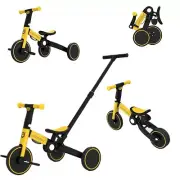 Kid adjustable Tricycle With Parent Handle Toddler Tricycle | Kids Balance Bike