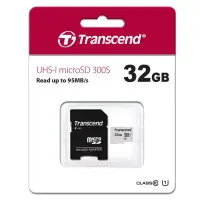 在飛比找博客來優惠-Transcend 創見 32GB U1 microSDHC