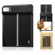 Automatic Chicken Coop Door, Chicken Coop Door with Timer,Run Chicken Automat...