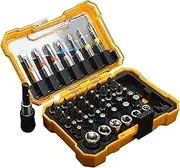 50 pcs Screwdriver Bit Extension Bit Holder, Professional Screwdriver Bit Set, Driver Bit for Home Repair, Furniture Assembly, Car Electronics Convenient Storage Case