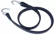 50 Pack 21" Tarp Straps JB NATURAL RUBBER Truck Trailer Tie Down Bungee Cords