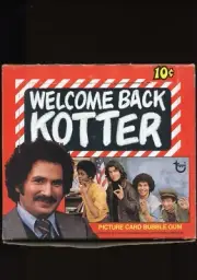 1976 Topps, Welcome Back Kotter Wax Box - 36 Packs