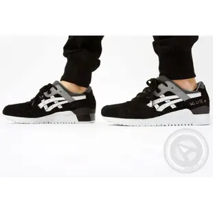 ASICS GEL-LYTE III BLACK SOFT GREY 黑灰白【A-KAY0】【HL6B1-9010】