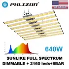 PHLIZON 640W Dimmable LED Commercial Grow light Full Spectrum Indoor Greenhouse