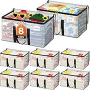 Fab totes Moving Bags Extra Heavy Duty Oversized Storage Bags with Reinforced Handle and Double Zippers,Moving Supplies Totes for Storage Packing Dorm Room Essentials Alternative to Moving Boxes